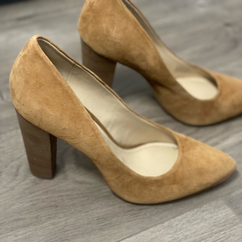 BCBG Suede Pumps